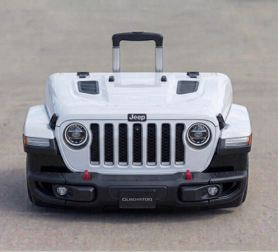 HIELERA JEEP BLANCA